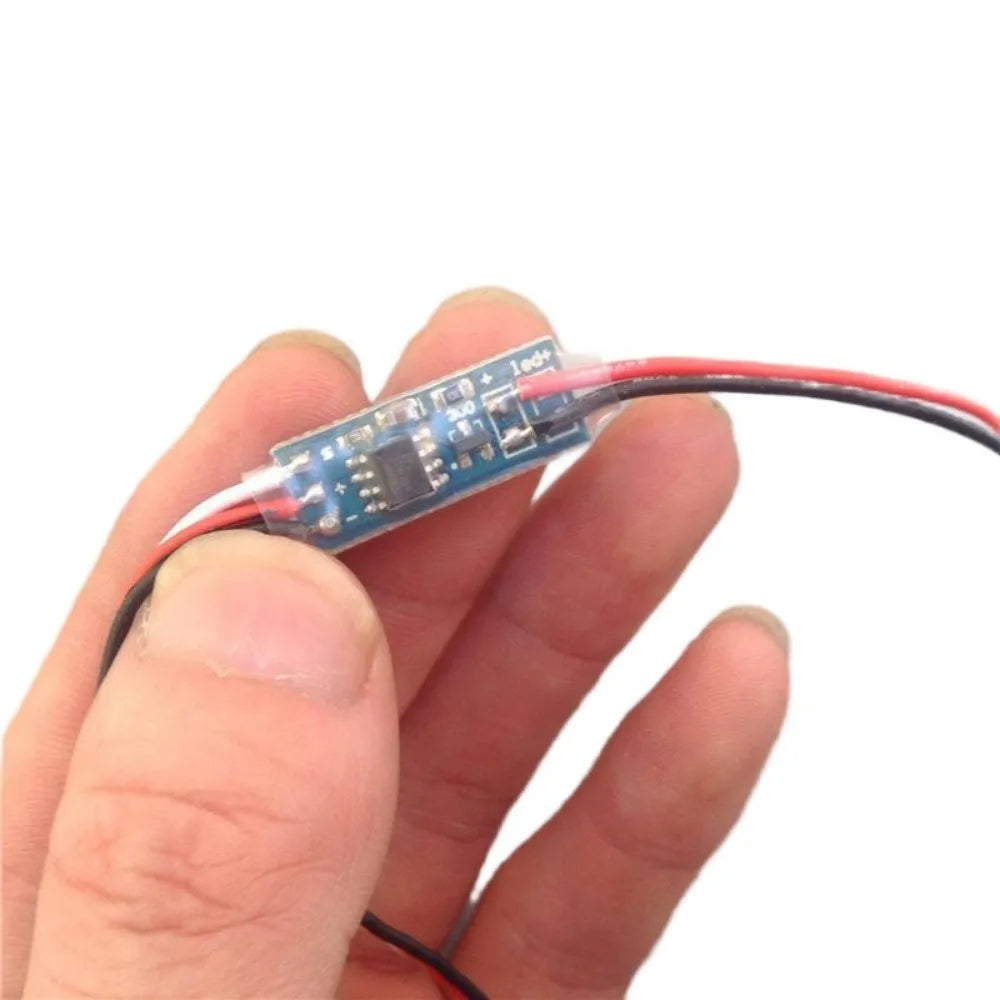 2.7A 1S Bi-directional Brushed ESC Motor Forward and Reverse Controller 3.3V-6V 10A Max Electronic Speed Controller for Winch Vue