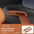 For Xiaomi YU7 2025 2026 MX11 Car Rear Seat Belt Limiter Cover Preventing Blockage Fixator Dedicated Car Interior Accessories Vue orange 2pcs