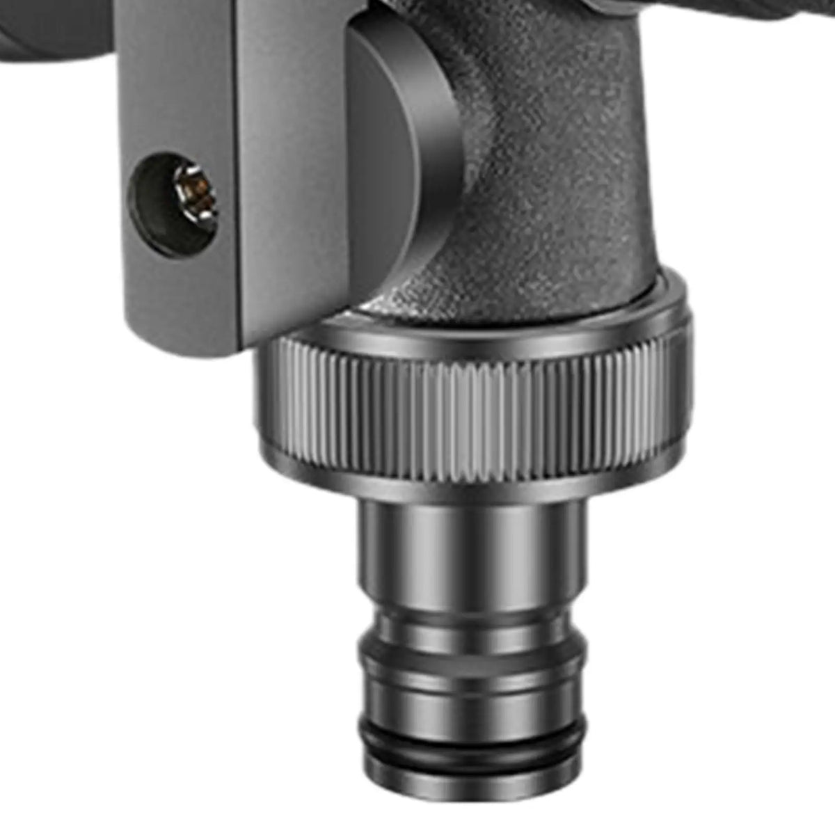 Anti-Freeze 2Way Water Faucet, Double Outlet Garden Tap With Precise Flow Contro D ual Hose Splitter For Irrigation Car Washing Vue
