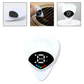 2-in-1 Guitar Picks Tuner Tunning For Acoustic Electric Guitar Bass Mandolin Muscial Instrument Accessories Guitar Tuner Vue WHITE