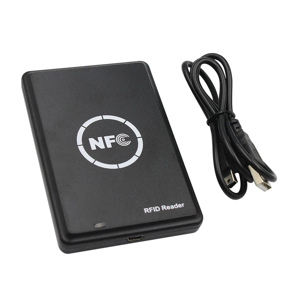 NFC PM4 Smart Card Key 125Khz+13.56Mhz RFID Decode NFC Copier ID Reader Writer Duplicator T5577 tag Tk4100 EM4305 UID card clone Vue Pm4