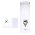 CHUANGDIAN 300ml Detachable Soap Dispenser Bottle and Nozzle Manual Soap Dispensers Accessories Bathroom Shower Gel Liquid Shamp Vue WHITE