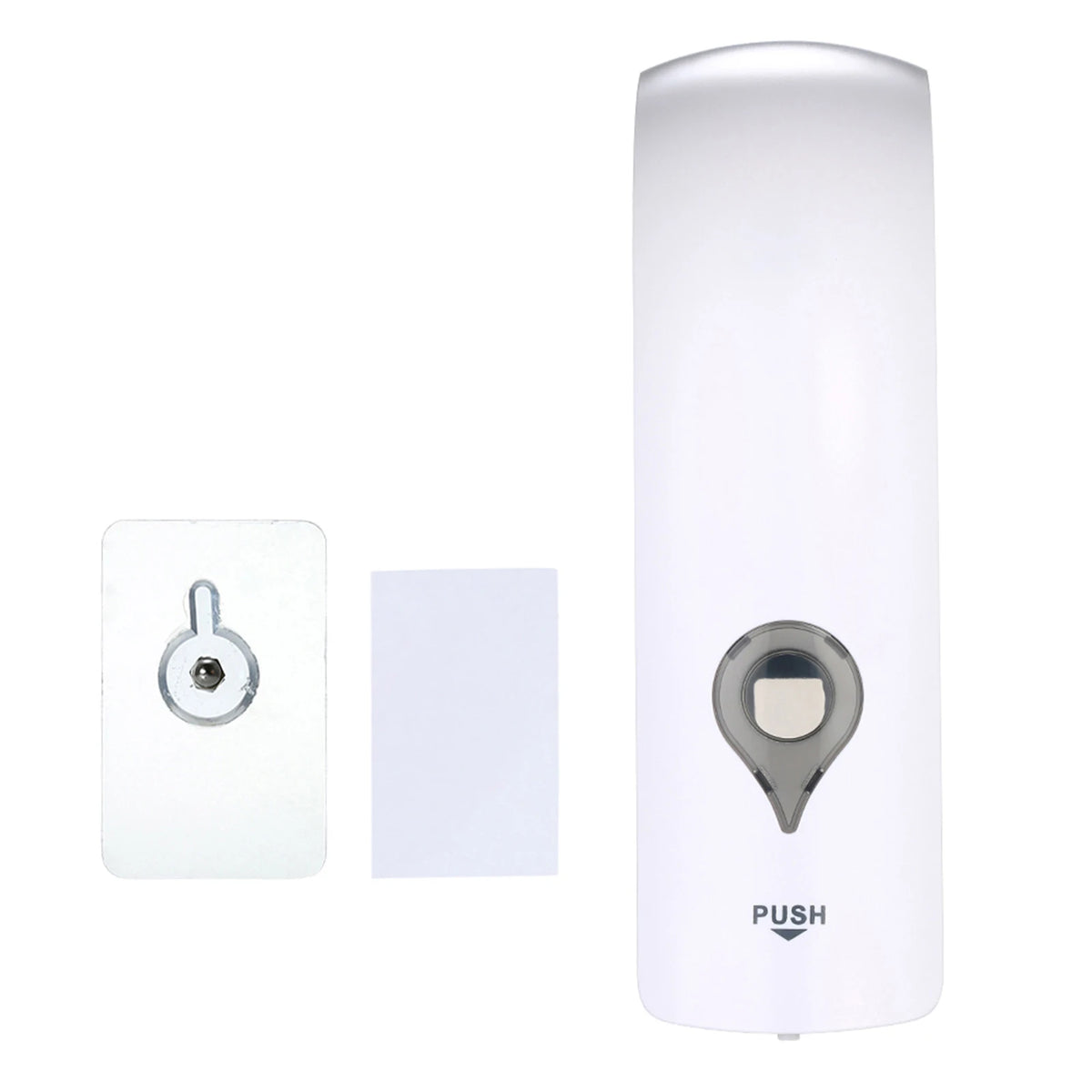 CHUANGDIAN 300ml Detachable Soap Dispenser Bottle and Nozzle Manual Soap Dispensers Accessories Bathroom Shower Gel Liquid Shamp Vue WHITE