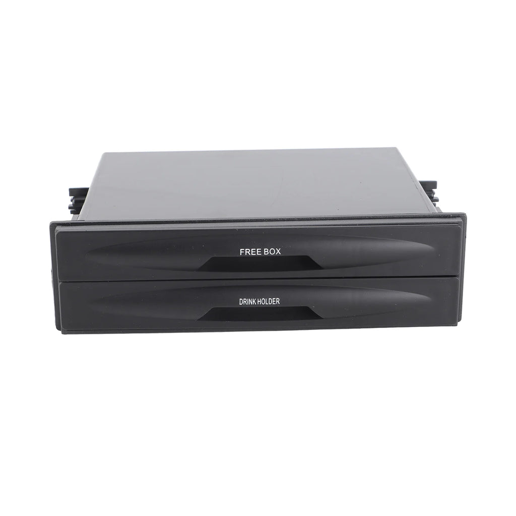 Auto Storage Box Auto Storage Holder Car Box Cup Holder Box New Car Auto Double Layer Radio Drink Cup Holder Storage Box Vue