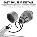 20 Pcs Conduit Connectors, 1/2 Inch Liquid Tight Connector NPT Non-Metallic For PVC Electrical Flexible Conduit Fittingsabkw Vue Photo Color NONE
