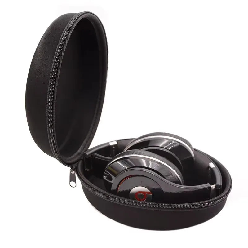 High-quality Waterproof Headband Headset Storage Bag EVA Wireless Bluetooth Folding Headphone Packaging Box With Large Capacity Vue