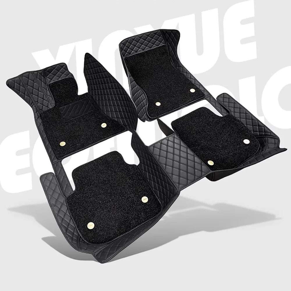 Custom Car Floor Mats For Lexus IS IS200 IS200C IS250 IS300 IS300h IS350 IS500 Auto Carpets Double Layer Floor Liners Blanket Vue