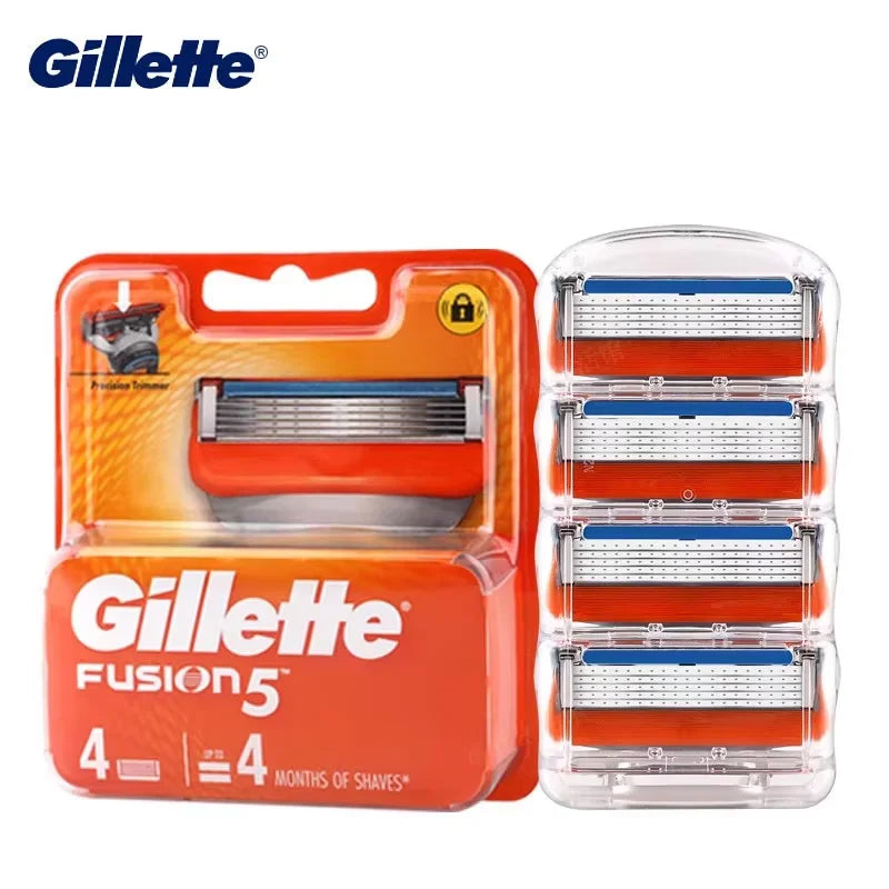 Gillette Razor Blade Refill Cassettes for Men – 3, 4 or 8 Pack Razor Blade Refills Vue