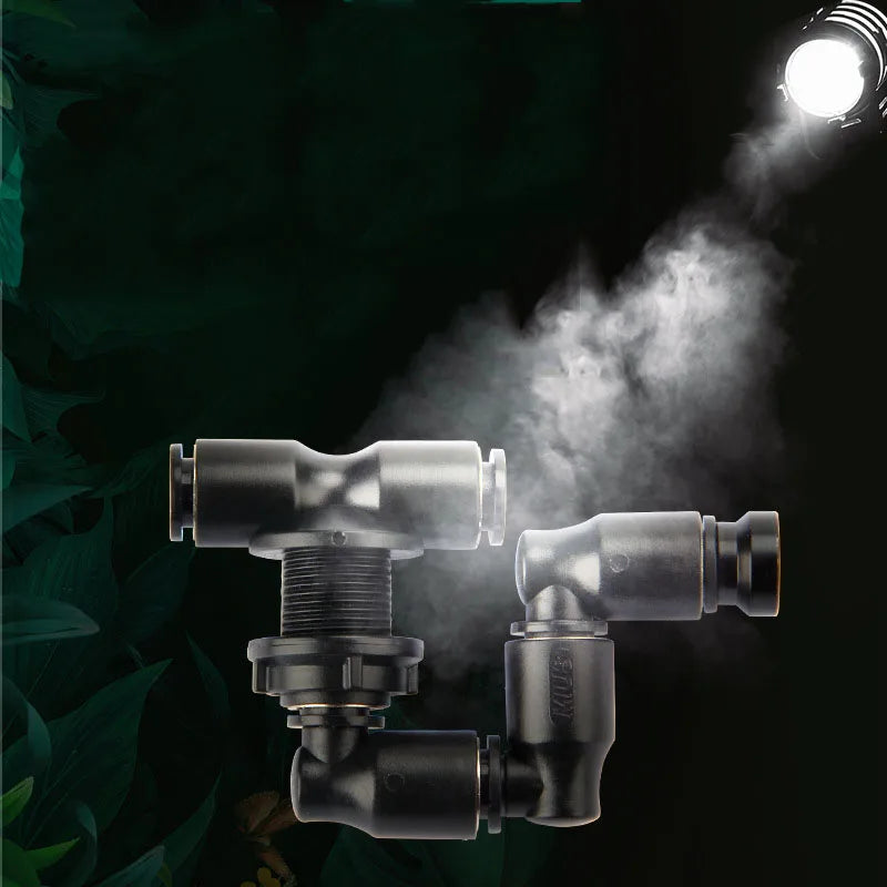 C Series Reptiles Fogger Mist Sprinkler Rainforest Terrariums Humidifier High Pressure Silent Pump Fog Machine Sprayer System Vue