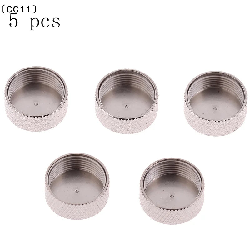 5PCS Dust Cap Cover Damage Protector For N Female / UHF SO239 RF Connector〔CC11〕 Vue