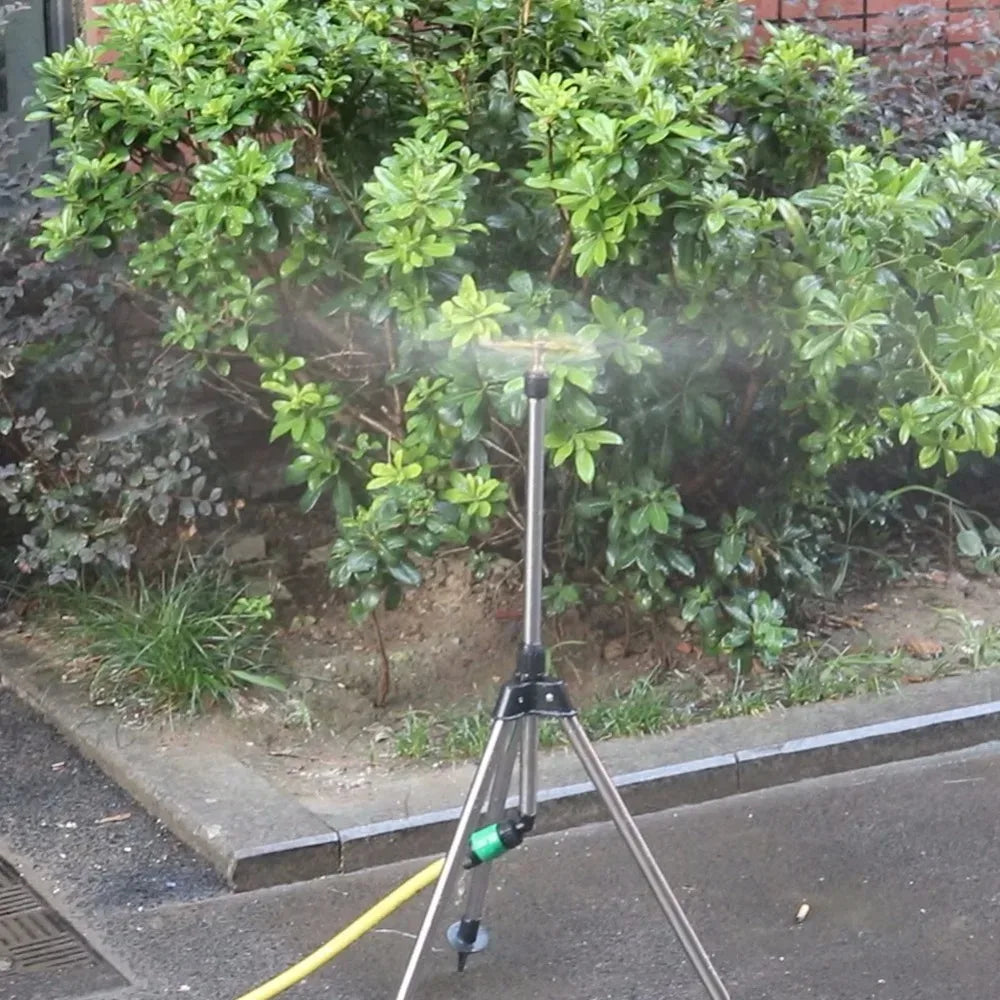 Garden 2/3/4 Arm Automatic Rotary Sprinkler 1/2Inch Brass Automatic Sprayer 360Degree Watering Nozzle Farm Vegetable Irrigation Vue