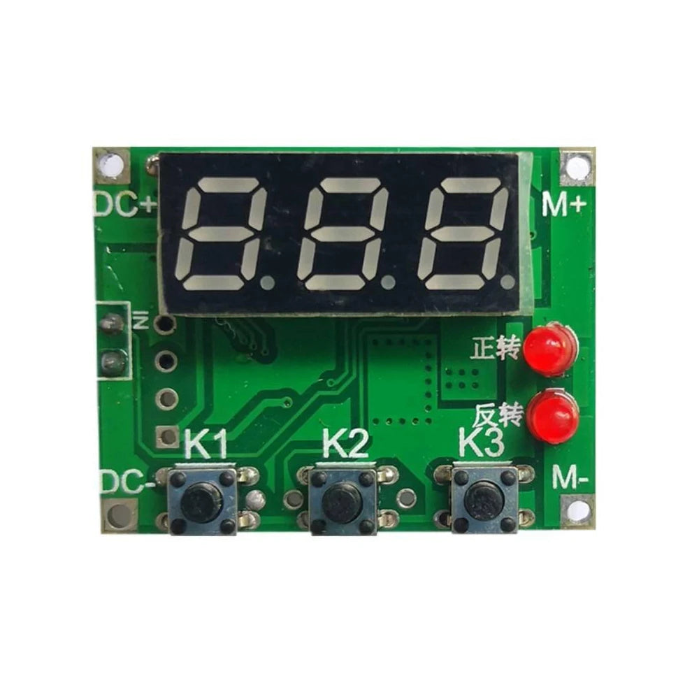 DC Motor Forward and Reverse Controller Brushed Motor Automatic Cycle Timing Delay Module Signal Trigger Motor Control Board Vue