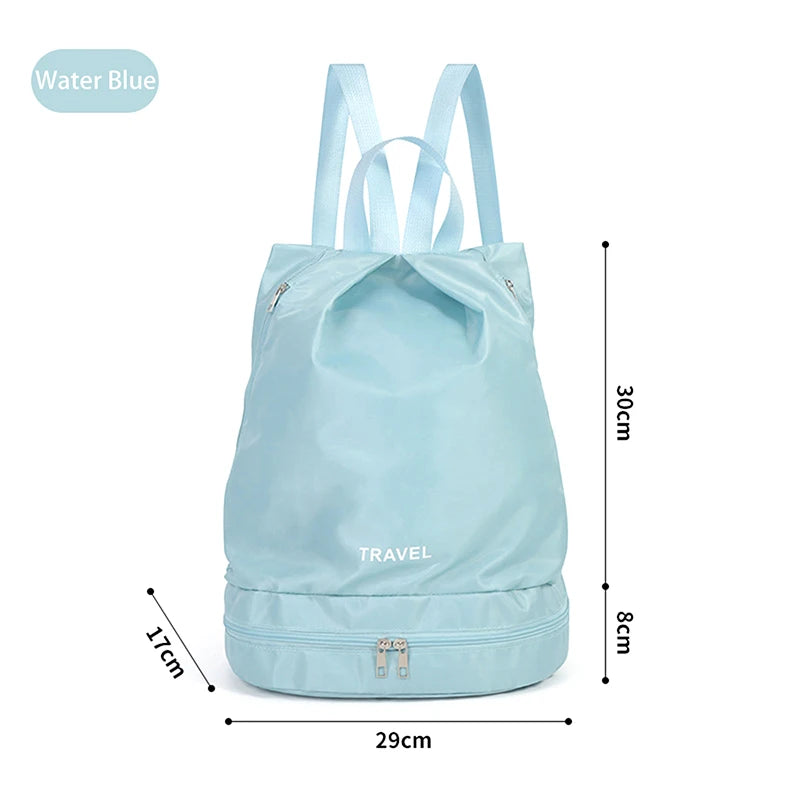 CC11Wet Dry Separation Fitness Bag Swimming Waterproof Travel Sport