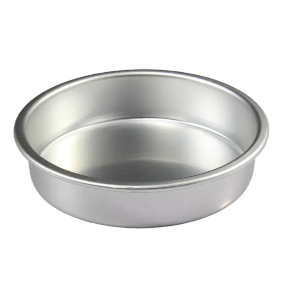 Aluminum Kitchen Supplies Bakeware Pudding Mold Baking Pastry Tools Hamburger Mould Cake Mold Cake Pan Vue silver