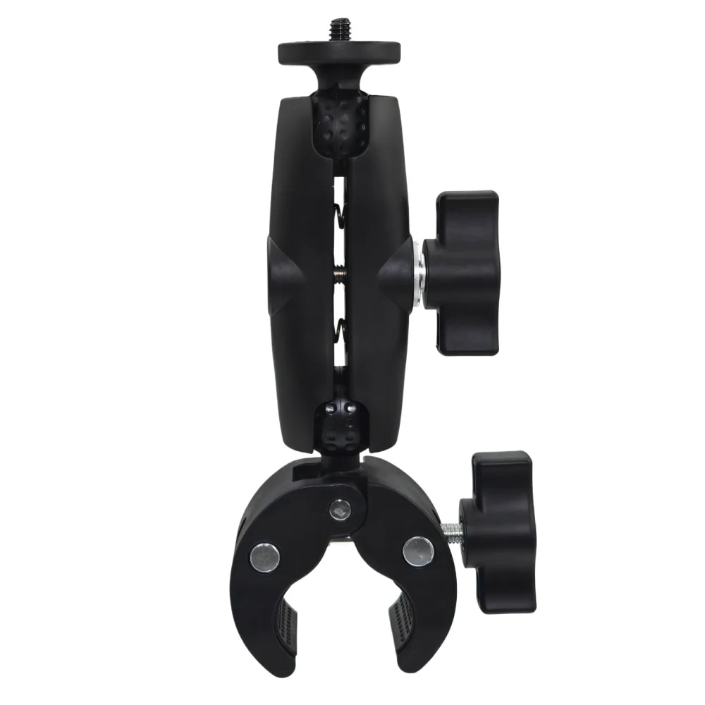 Crab Super Clamp Double Clip Camera Bracket For Dji Action6 5Pro GoPro Insta360 X5 Motorcycle Bicycle Handlebar Mount Accessory Vue Set 2