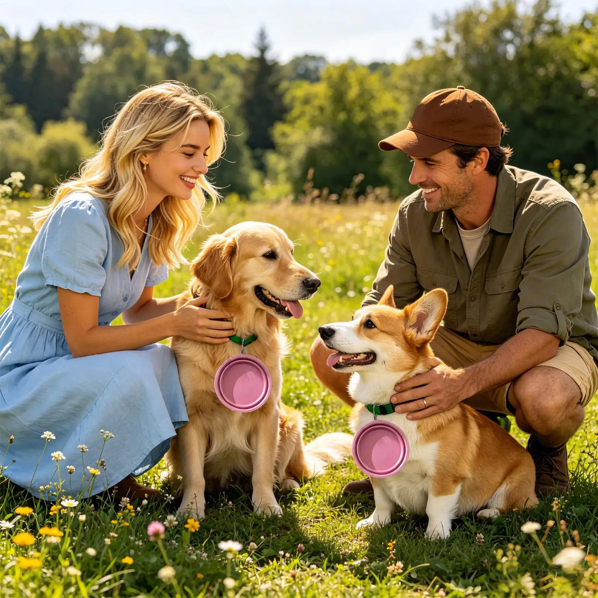 13.3x4.5cm Multipurpose Foldable Pet Bowl Foldable Dog Cat Food Water Feeding Container Compact Easy Carry Drinking Bowl Vue