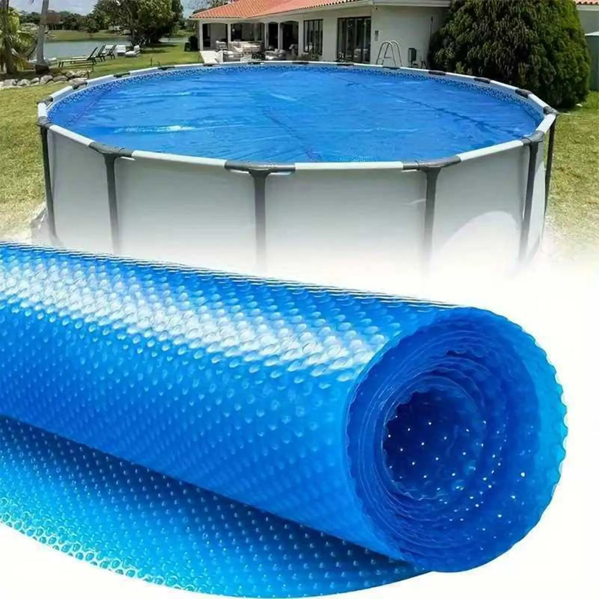 Pool Cover Round on Ground Underground Insulation Blanket Pool Solar Blanket for Swimming Patio Lawn Garden Winter Summer Spa Vue