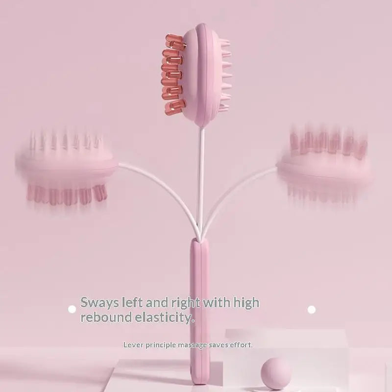 Adjustable Handheld Massage Stick Double Side With Hanging Hole Meridian Massage Hammers Telescopic Multi-Purpose Vue