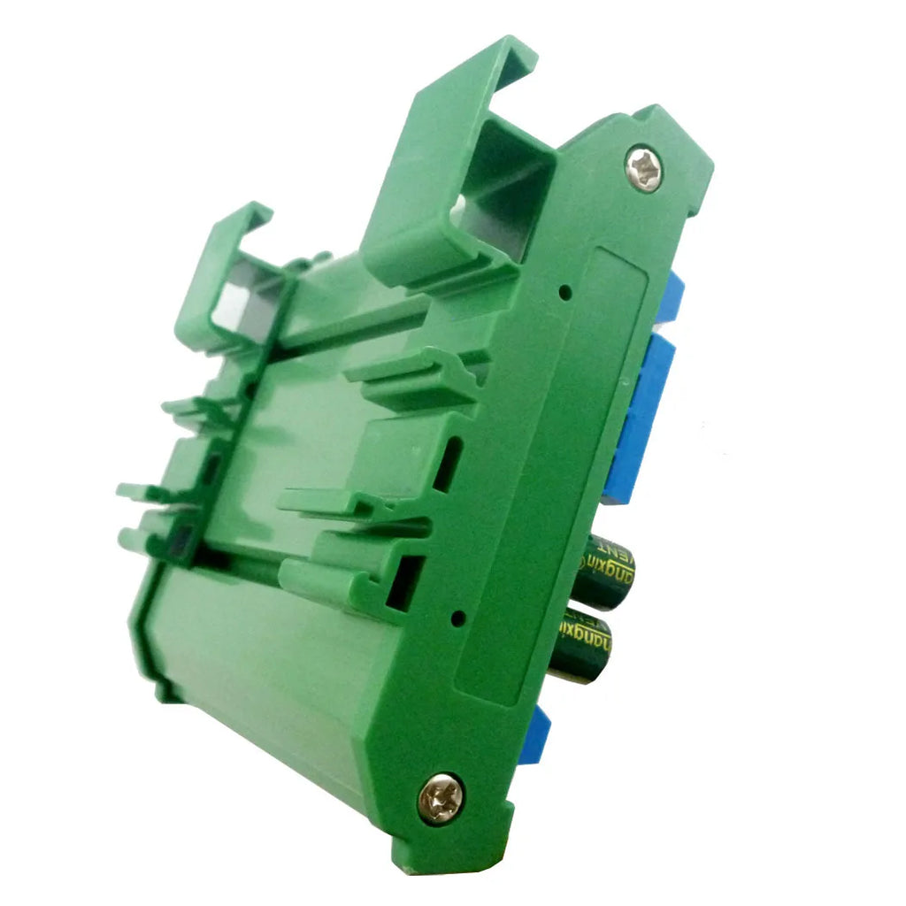 DC 12V 32Ch DIN35 Guide Rail Box RS485 Controller Modbus RTU ULN2803A Darlington Transistor Controller PLC IO Expansion Board Vue