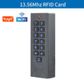 12V-24V WiFi Tuya Smart Life Fingerprint Keypad for RFID Access Control System Proximity Card Standalone Door Access Controller Vue A9-MF-WIFI