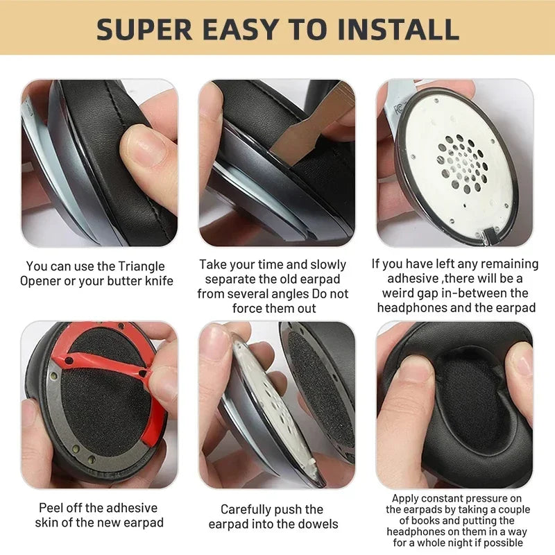 Replacement Ear Pads Cover for Beats Studio 3 2 Wireless Headphone Earpads Studio3 3.0 Ear Cushion Earmuffs Accessories Vue