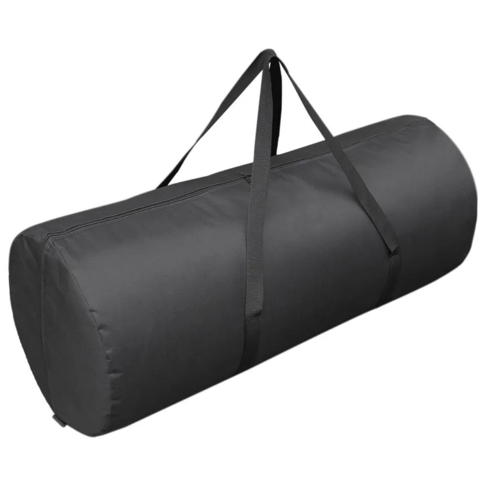Large Capacity Folding Mattress Storage Bags Oxford Cloth Heavy Duty Heavy Duty Moving Bags Waterproof Portable Vue round 46x100cm