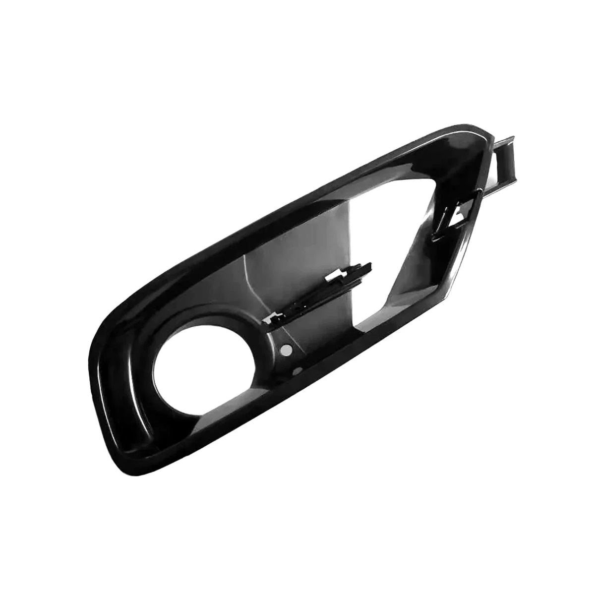 Car Front Bumper Fog Light Cover Set With Silver Trim or BMW 3 Series F30 F31 2012-2015, W/ TRIM LINES, W/ SPORT LINE Vue
