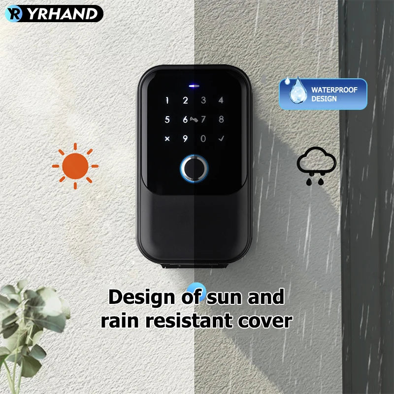 TTlock Smartkey Lock Box Home Key Wireless Smartlock Box Electronic Key Box App Digital Code Bluetooth Key Safe Padlock for Host Vue