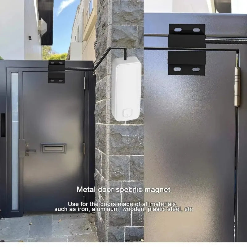 Tuya Smart Door Window Magnetic Sensor Open Closed Detector WIFI Security Alarm Home Anti-theft Door Iron Rolling Door Sensor Vue
