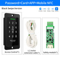 Biometric Fingerprint Access Control System Office Time Clock with Built-in Module And TTLOCK Smart App Supports Remote Vue SR1066-TT- Black