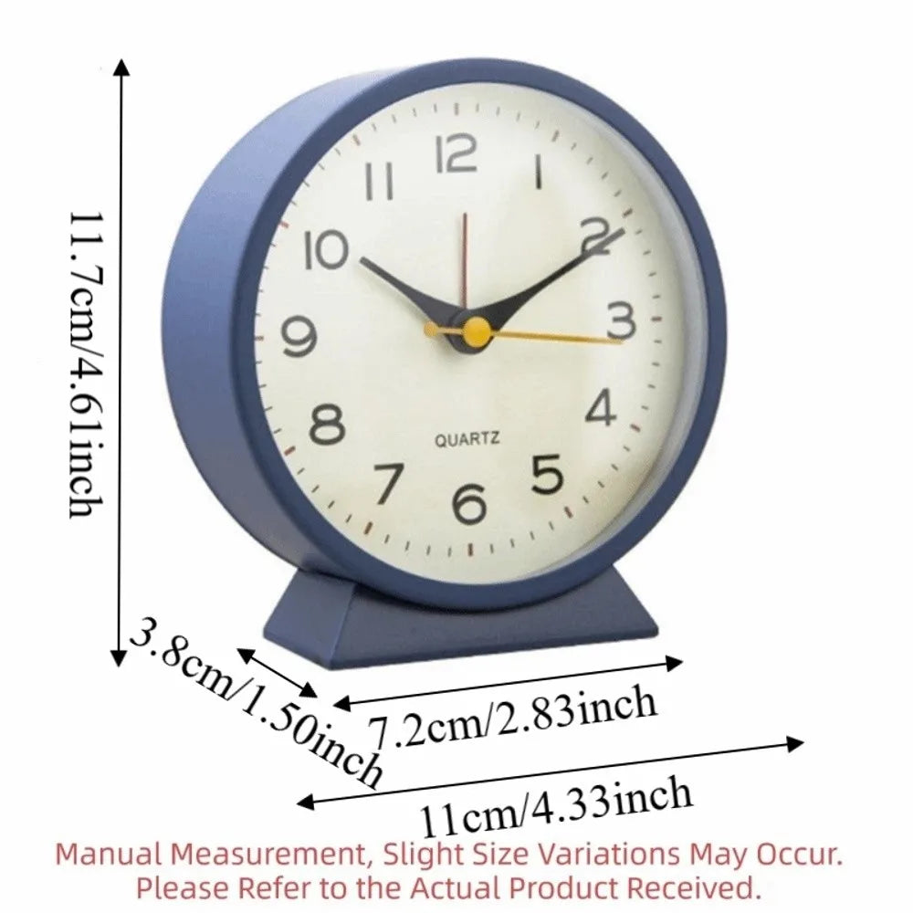 Simple Children's Alarm Clock Night Light Cartoon Time Planning Clock Study Portable Tabletop Alarm Timer Bedroom Decor Vue