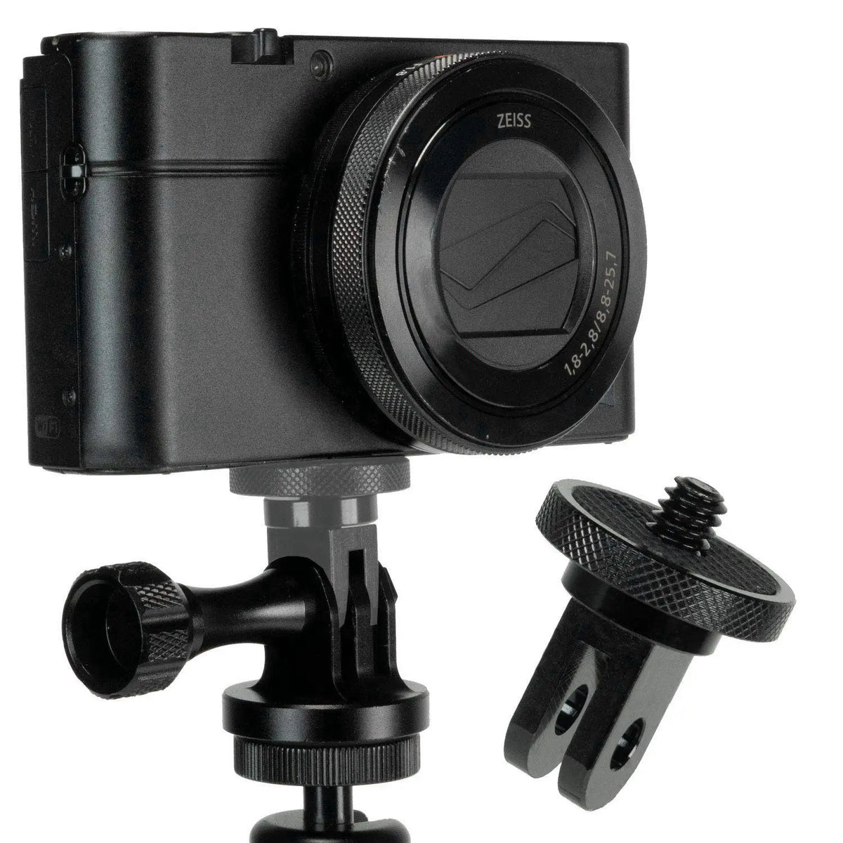 Hot-Camera Mount Adapter For Gopro Ecosystem - ¼-20 Conversion Adapter For Gopro Mounting System - Full 100% CNC Aluminum Metal Vue Default Title