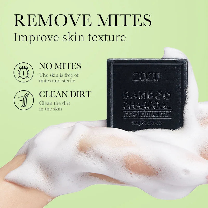 Cleansing, Bathing, Exfoliating, Gentle Cleansing, Oil-Controlling Essential Oil Soap, Rich in Foam, Easy to Rinse, Deeply Cleanses Skin Oils and Dirt, Cleanses the Skin and Removes Mites, Leaving Skin Refreshed and Comfortab Vue