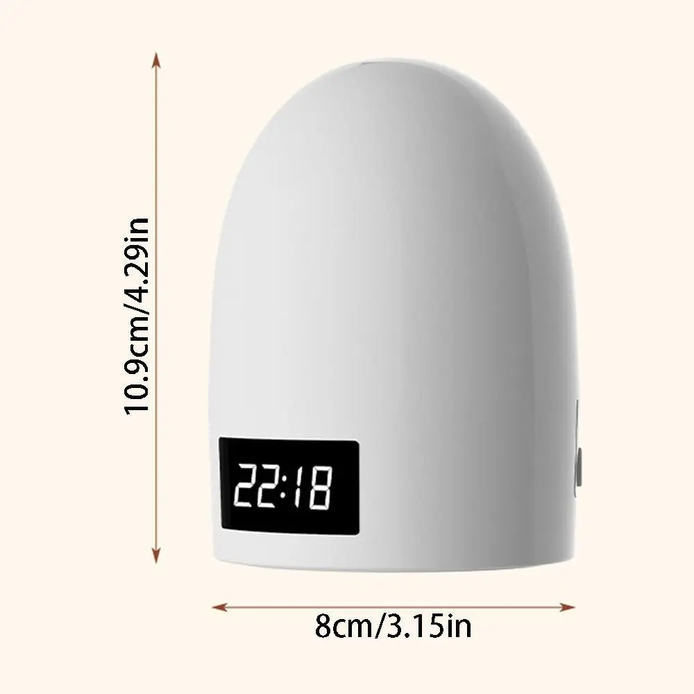 3 Color Touch Night Light Eye Protection Timer Function Bedroom Bedside Lamp Remote Control with Digital Clock Sleeping Lamp Vue