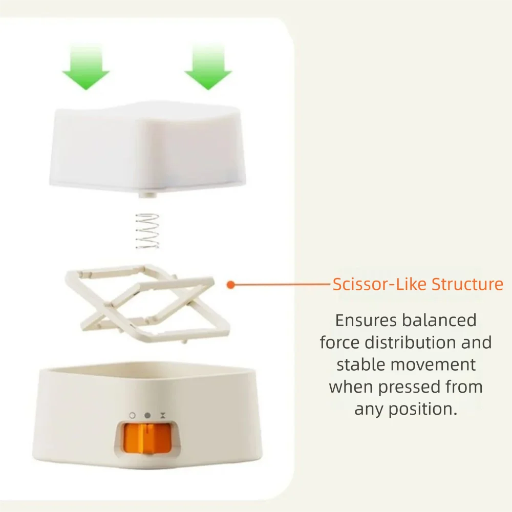 Adjustable Keyboard Click Style Light Magnetic Attraction Portable LED Touch Night Lamp With Stickers Dimming Vue