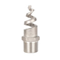 1/2"3/4"1" Spiral Nozzle Male Thread Stainless Steel Spray Sprinkler Head Full Cone Upward Spraying Jet Nozzle Cooling Tower Vue 1inch