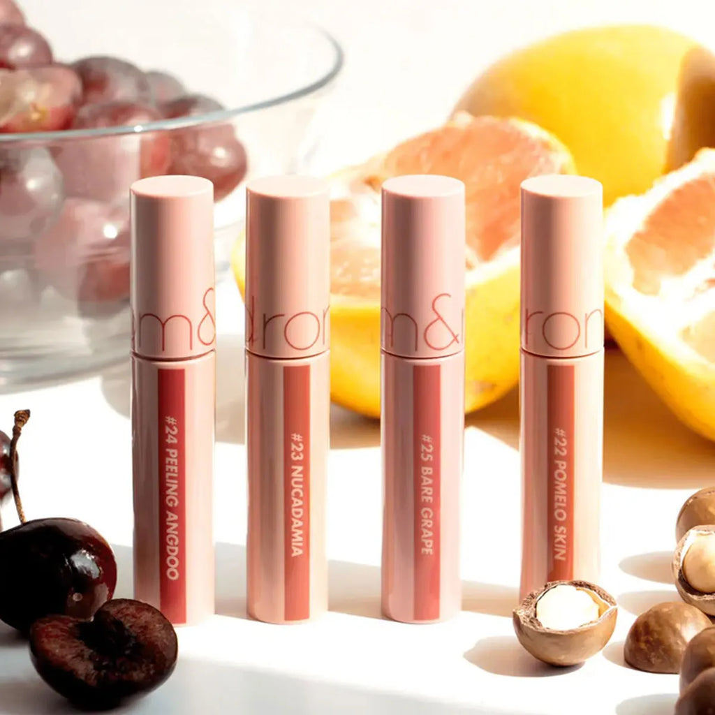 rom&nd JUICY LASTING TINT-8 Shades,Moisturizing Non-Sticky,Long-Lasting Luxury Makeup,Korean Cosmetic,K-Beauty,Korean Makeup Vue