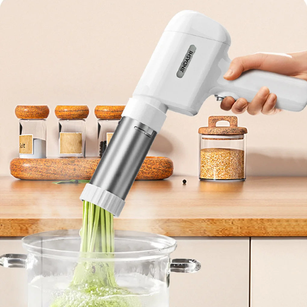 Handheld Noodle Press Machine 5 in 1 Cordless Portable Pasta Maker Large Capacity Dough Stamping Tool for Home Kitchen Vue