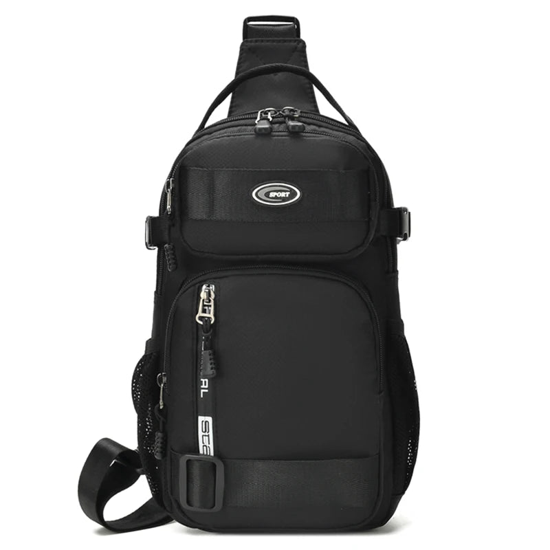 Riding Backpack Men Men's Chest Bag Casual Single Shoulder