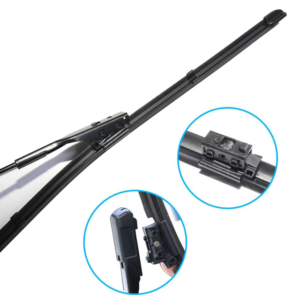 For Mercedes-Benz GLE W167 V167 SUV 2019 2020 2021 2022 Front Rear Set Window Frameless Wiper Blade Rubber Car Replacement Parts Vue