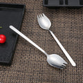 5-Piece Stainless Steel Spork Set | Long Handle Camping Flatware Camping Flatware Set Vue China Mainland