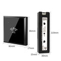 Wireless No-Touch Access Control Switch 2.4GHz Infrared Induction Exit Button Remote Door Release with Receiver for Public Use Vue Default Title