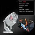 Aquarium Submersible Wavemaker Wave Maker Pump Water Circulation Pump Ultra-Silent Flow Surf Pump for Freshwater Saltwater Tank Vue 15W White US