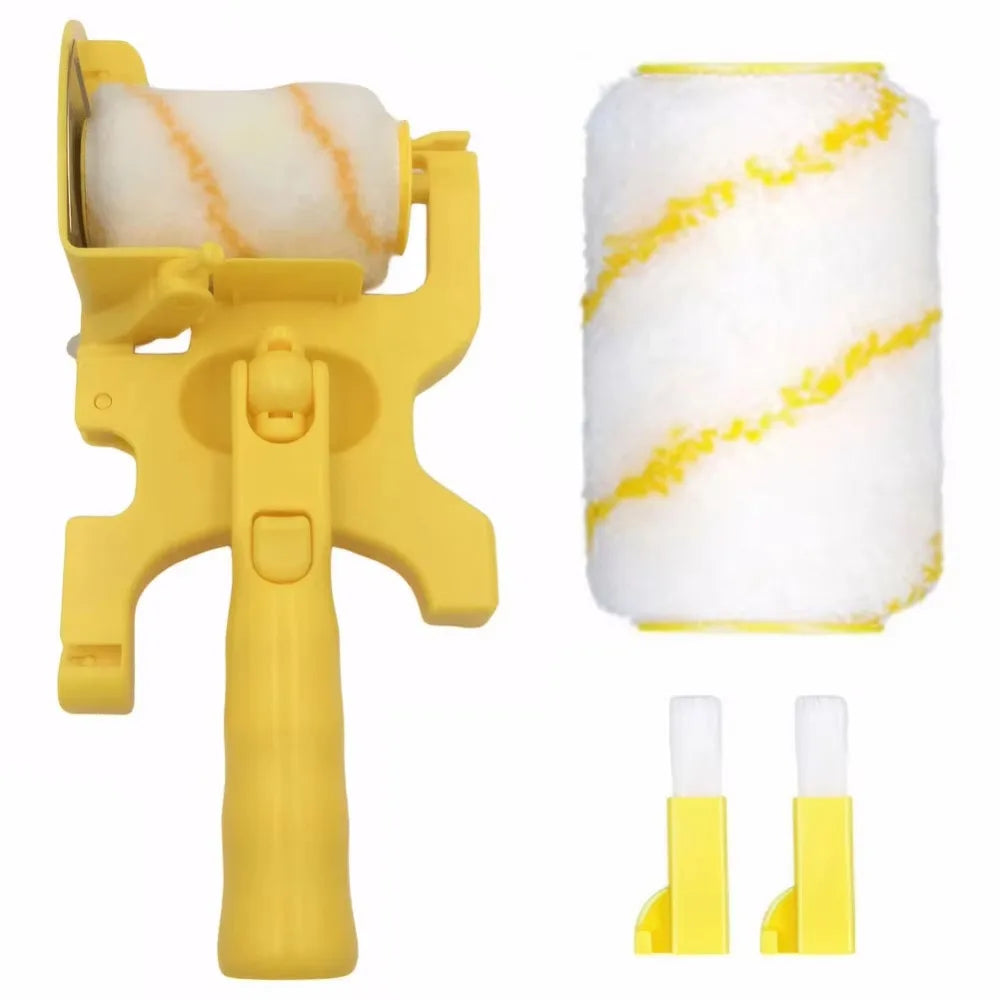 Clean-cut Edger Paint Edger Roller Brush Hand-Held Tool Color Separation Wall Repair Tools Multi-use Professional Painting Vue Long Handle