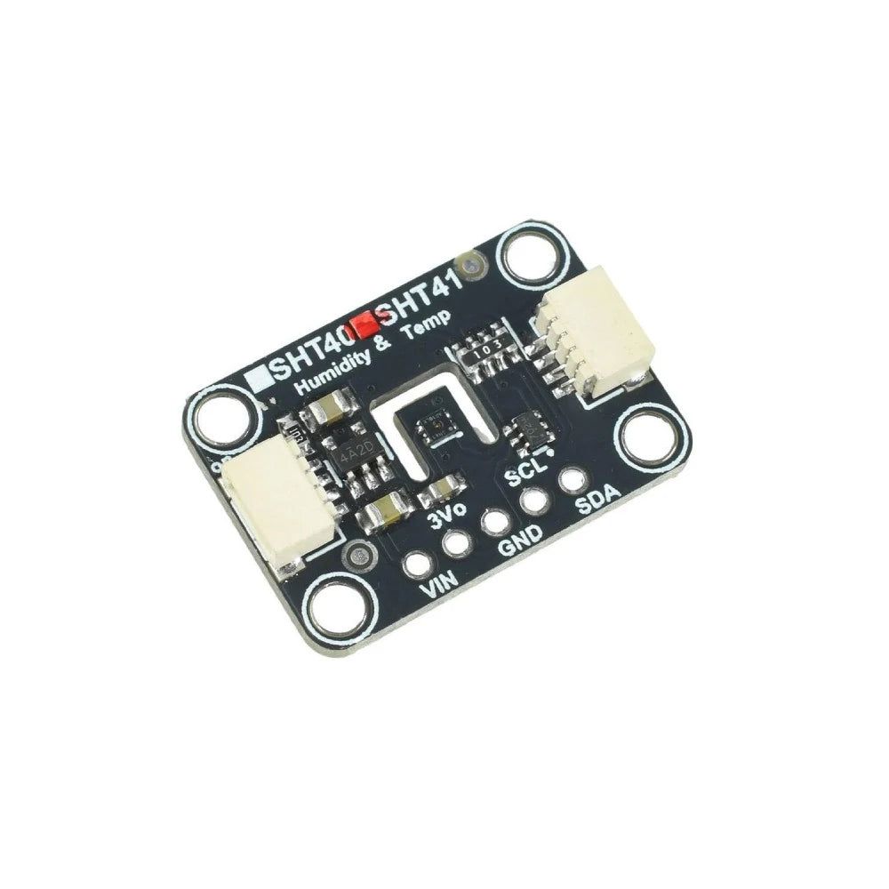 SHT41/SHT45 Temperature Humidity Sensor Module -40℃-125℃/0%-100% RH High Precision ±0.1℃/±0.2℃ Digital Hygrometer Thermometer Vue
