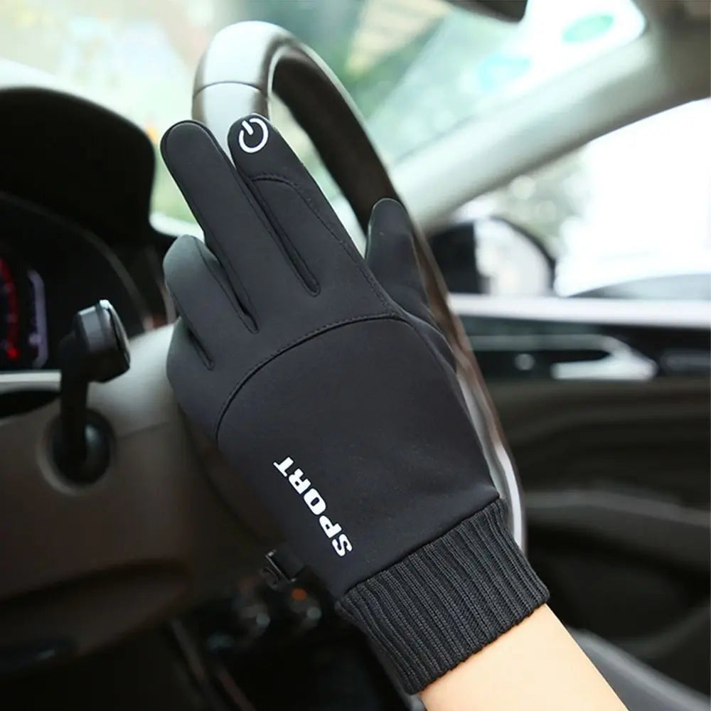 Autumn and Winter Touchscreen Gloves Waterproof Anti-Slip Commuting Gloves Lightweight Windproof Cycling Snow Ski Gloves Vue