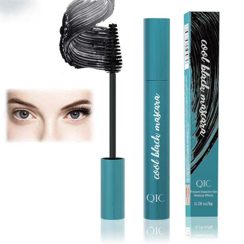 Green Box Mascara for Lengthening, Thickening, Curling, and Shaping Eyelashes, with Natural Long-Lasting Effect That Won'T Smudge Vue
