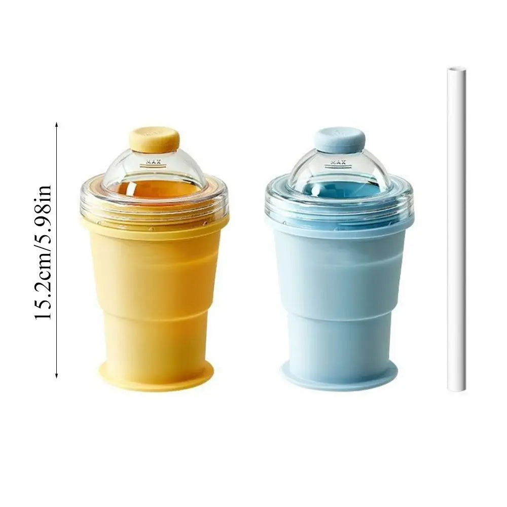 Foldable Ice Ball Cup Portable Press Easy Demoulding Cube Tray