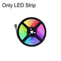 5050 RGB LED Strip Light USB 5V Smart Bluetooth Control IR Remote Flexible Led Tape 30/60 LEDs/M Colorful Ribbon Room Decor Vue 5m Light Strip 30LED 5M white base