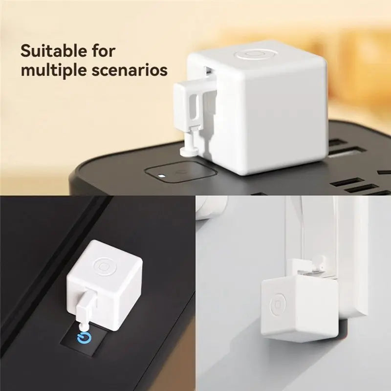 Hot-Tuya Smart Finger Robot Switch Button Pusher Bluetooth Finger Robot Work With Alexa Google Alice Vue